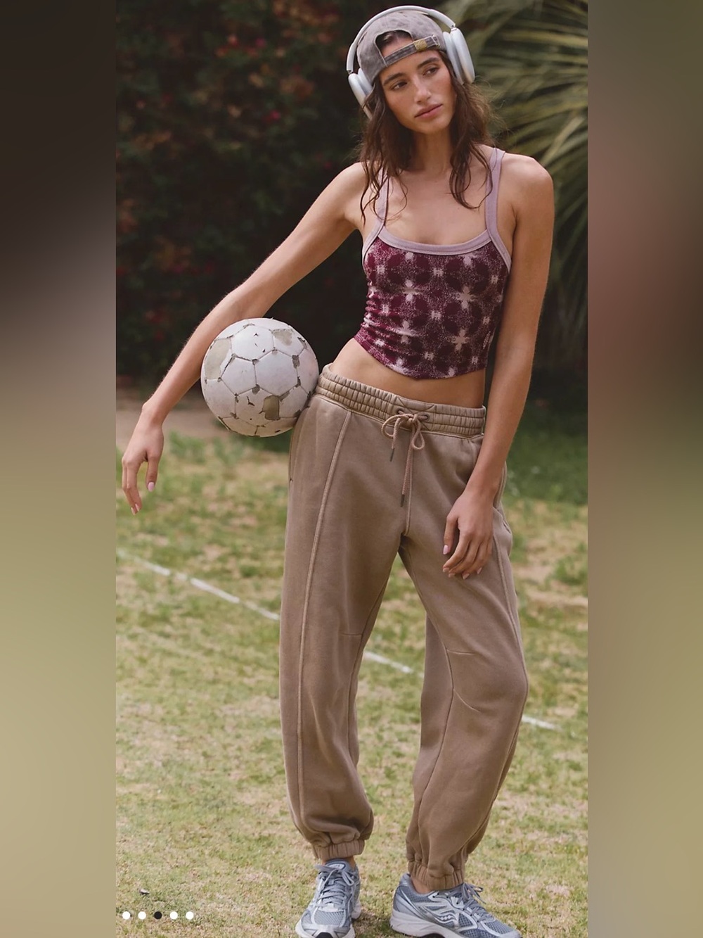 Free People FP Movement Sprint To Finish Pants In Hickory Color. Size S